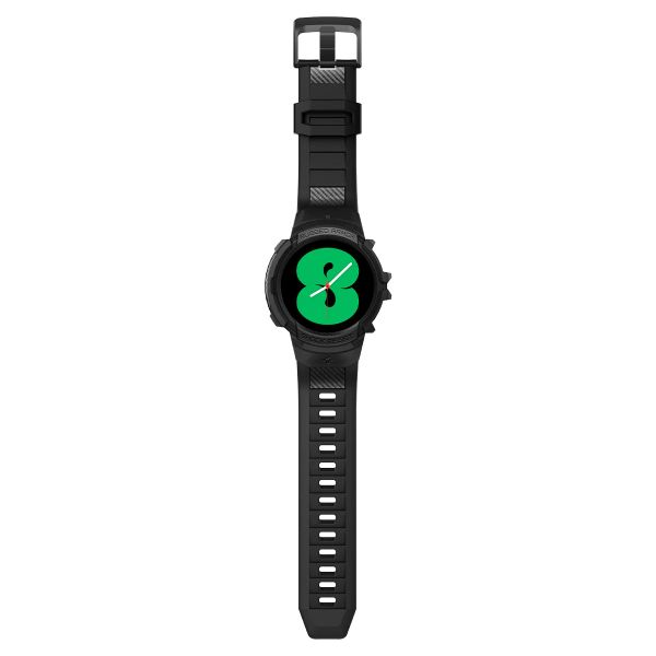 Spigen Rugged Armor™ Pro Case  Samsung Galaxy Watch 4 / 5 - 40 mm - Noir