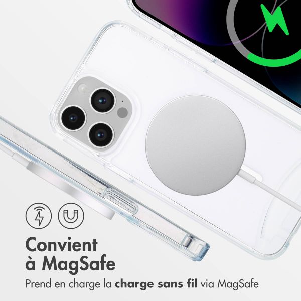 imoshion Coque MagSafe avec cordon amovible iPhone 14 Pro Max - Transparent