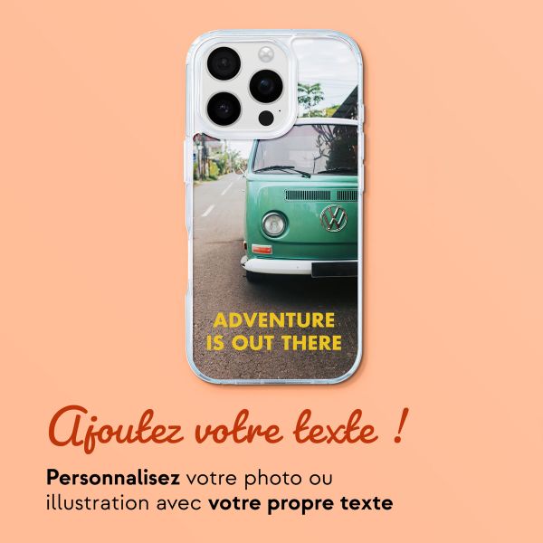 Concevez votre Coque MagSafe avec cordon amovible Apple iPhone 16 Pro - Transparent