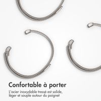 imoshion Bracelet magnétique milanais Samsung Galaxy Watch 8 (40/44mm) / Classic (46mm) - Lumière stellaire