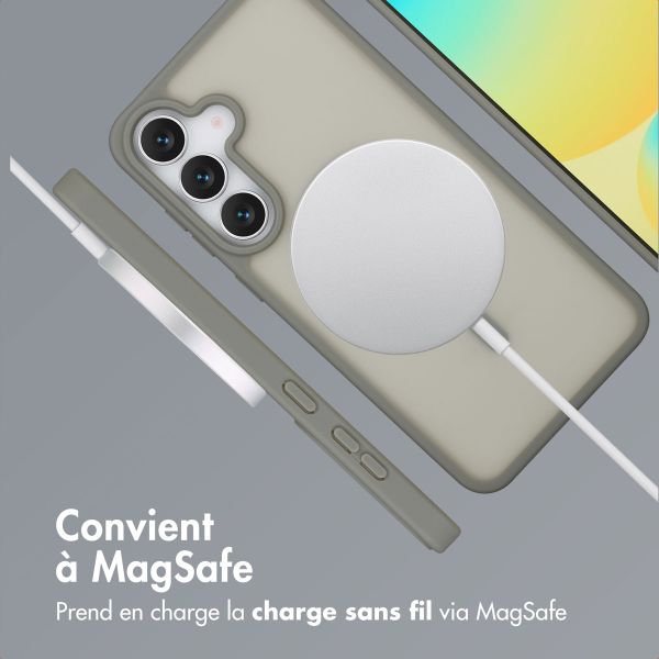 imoshion Coque Color Guard avec MagSafe Samsung Galaxy S25 FE - Gris