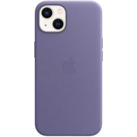 Apple Coque Leather MagSafe iPhone 13 - Wisteria