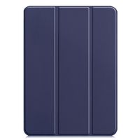 imoshion Coque tablette Trifold Apple iPad Pro 12.9 (2020) / iPad Pro 12.9 (2018) - Bleu foncé