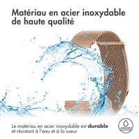 imoshion Bracelet magnétique milanais  - Connexion universelle 22 mm - Taille S - Rose Doré