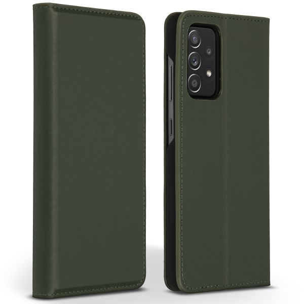 Accezz Étui de téléphone Slim Folio en cuir de qualité supérieure Samsung Galaxy A52(s) (5G/4G) - Vert