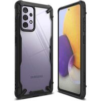 Ringke Coque Fusion X Samsung Galaxy A72 - Noir