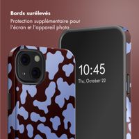 Selencia Coque arrière Vivid avec MagSafe Apple iPhone 13 - Moo'd Lavender Glow