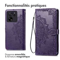 imoshion Etui de télephone Mandala Xiaomi 13T / 13T Pro - Violet