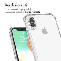 imoshion Coque avec dragonne + bracelet Apple iPhone X / Xs - Perles Cœurs