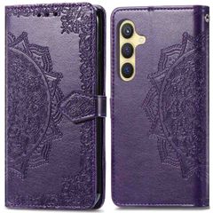 imoshion Etui de téléphone portefeuille Mandala Samsung Galaxy S24 Plus - Violet