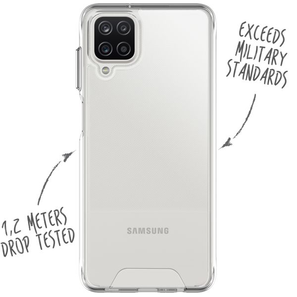 Accezz Coque Xtreme Impact Samsung Galaxy A12 - Transparent