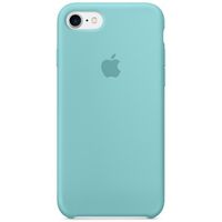 Apple Coque en silicone iPhone SE (2022 / 2020) / 8 / 7 - Sea Blue