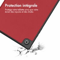 imoshion Coque tablette Trifold Samsung Galaxy Tab A8 - Rouge