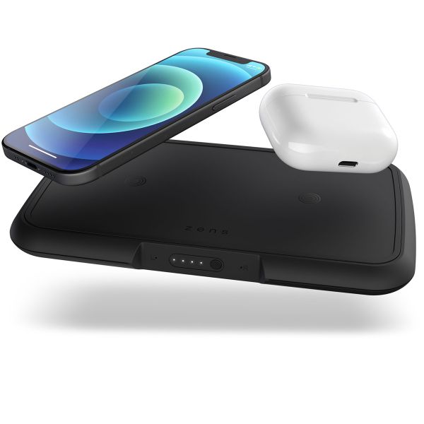 Zens Powerbank Dual Wireless Charger - Powerbank sans fil - 9000 mAh