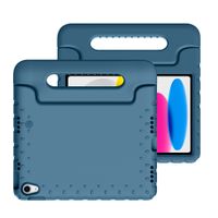imoshion Coque kidsproof avec poignée Apple iPad 11 (2025) 11 pouces A16 / iPad 10 (2022) 10.9 pouces - Bleu foncé