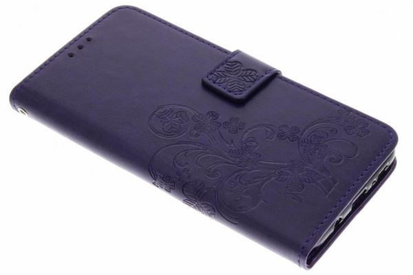 Etui de téléphone Fleurs de Trèfle Samsung Galaxy S9 plus