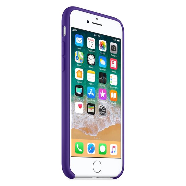 Apple Coque en silicone Apple iPhone SE (2022 / 2020) / 8 / 7 - Ultra Violet