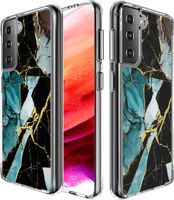 imoshion Coque Design Samsung Galaxy S21 FE - Shattered Blue Marble