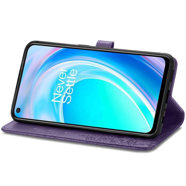 imoshion Etui de téléphone portefeuille Mandala OnePlus Nord CE 2 Lite 5G - Violet