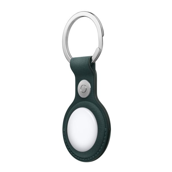 Apple Porte-clés en tissage fin Apple AirTag - Vert foncé