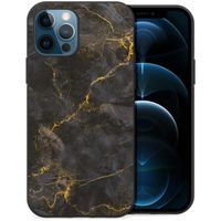 imoshion Coque Design Apple iPhone 12 (Pro) - Black Marble