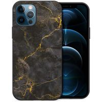 imoshion Coque Design iPhone 12 (Pro) - Black Marble