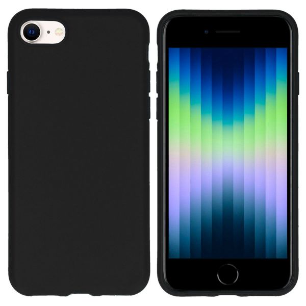 imoshion Coque Couleur iPhone SE (2022 / 2020) / 8 / 7 - Noir