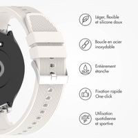 imoshion Bracelet en silicone OnePlus Watch 3 / 2 / 2R / Oppo Watch X2 / X - Beige