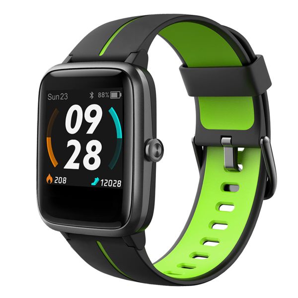 Lintelek Smartwatch ID205G - Noir / Vert