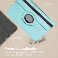 imoshion Coque tablette rotatif à 360° Lenovo Tab M10 5G - Bleu clair