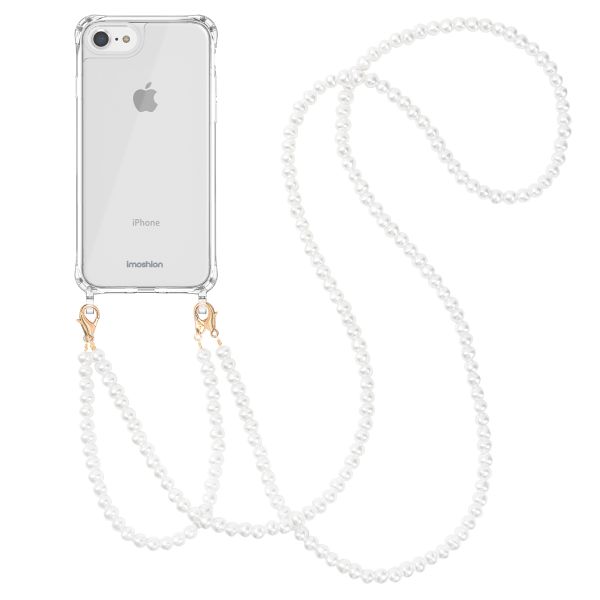 imoshion Coque avec cordons de téléphone Apple iPhone SE (2022 / 2020) / 8 / 7 - Perles