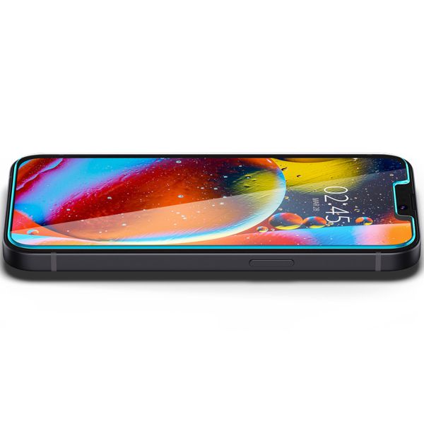 Spigen Protection d'écran en verre trempé GLAStR Fit + Applicator 2-pack Apple iPhone 13 Mini