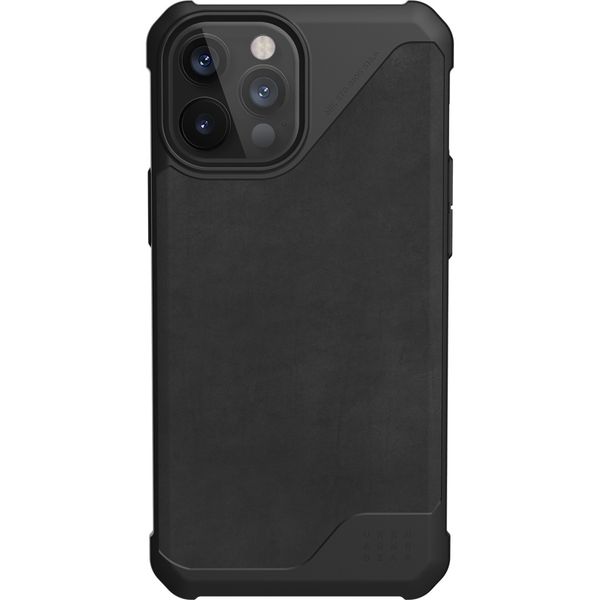 UAG Coque Metropolis LT iPhone 12 Pro Max - Leather Black