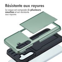 imoshion Coque arrière avec porte-cartes Samsung Galaxy A16 - Vert
