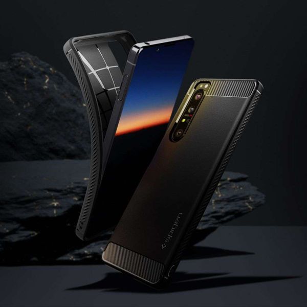 Spigen Coque Rugged Armor Sony Xperia 1 III - Noir