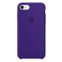 Apple Coque en silicone Apple iPhone SE (2022 / 2020) / 8 / 7 - Ultra Violet