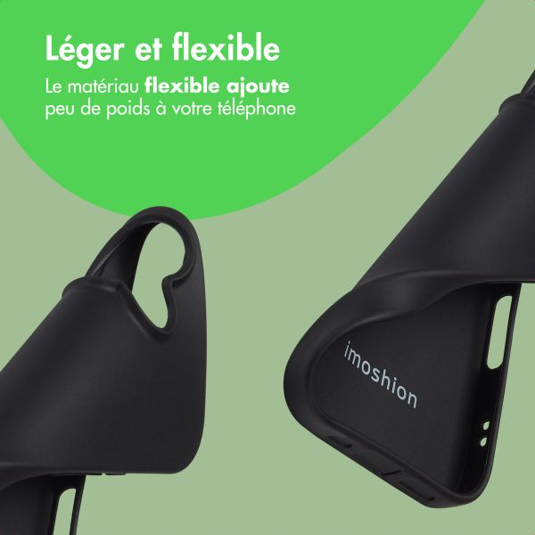 imoshion Coque Couleur Apple iPhone 17 - Noir