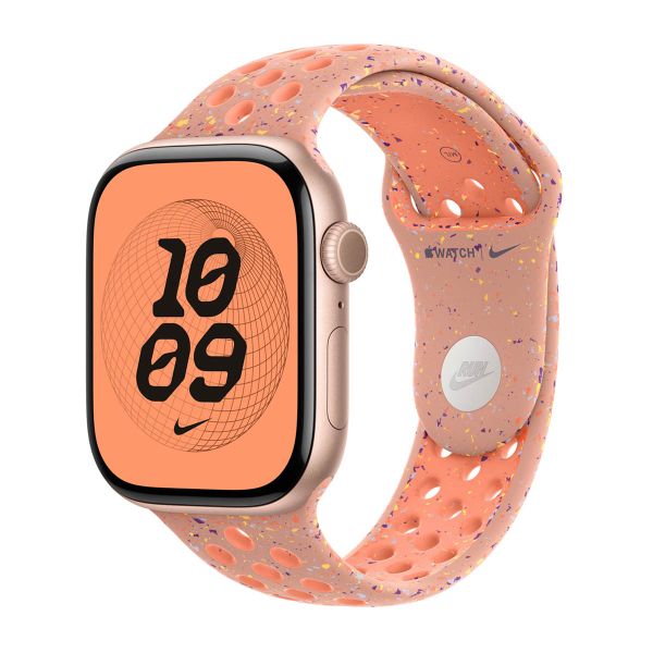 Apple Bracelet Nike Sport Apple Watch Series 1 t/m 11 / SE / Ultra (44/45/46/49 mm) - Taille S/M - Alpenglow Pink