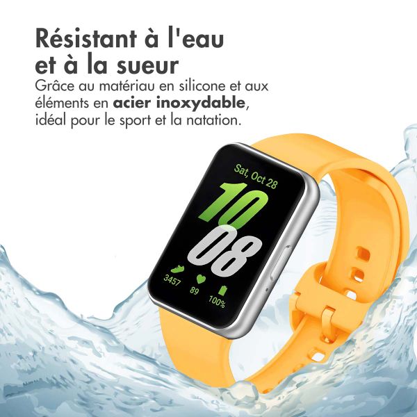 imoshion Bracelet en silicone Samsung Galaxy Fit 3 - Jaune