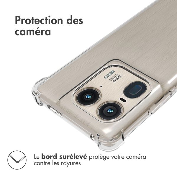 imoshion Shockproof Case Motorola Edge 50 Ultra - Transparent