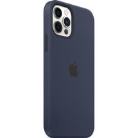 Apple Coque en silicone MagSafe Apple iPhone 12 (Pro) - Deep Navy