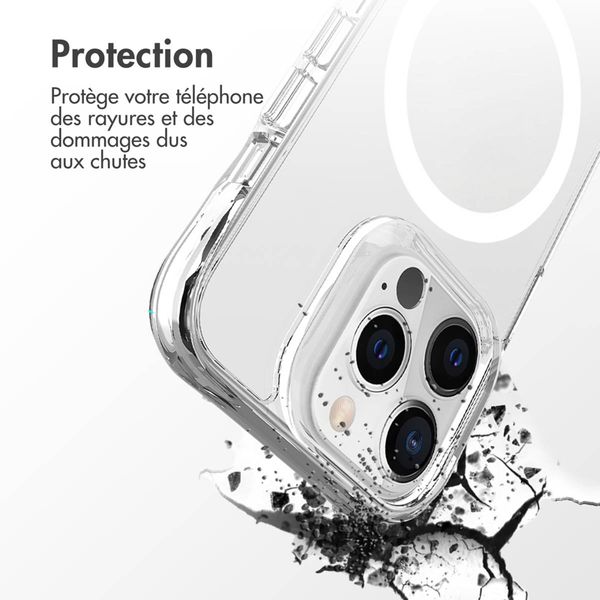 imoshion Coque Rugged Air MagSafe Apple iPhone 13 Pro Max - Transparent