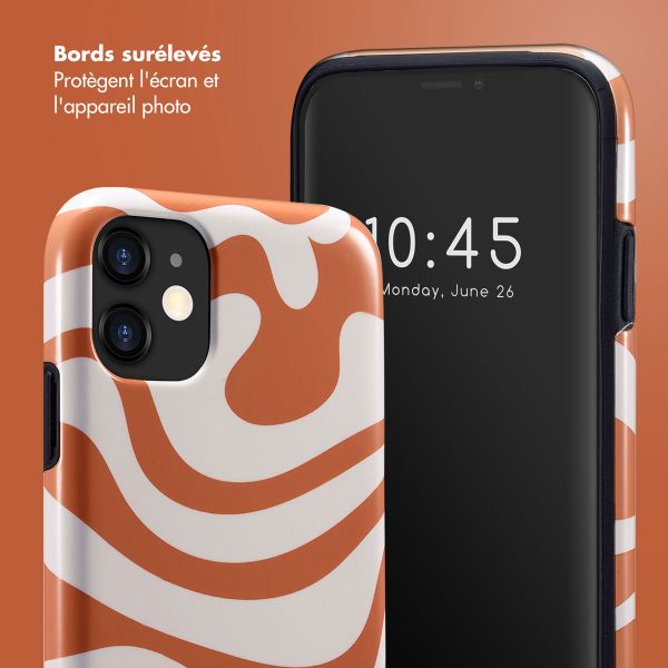 Selencia Coque arrière Vivid Apple iPhone 11 - Dream Swirl Orange