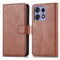 imoshion Étui de télephone portefeuille Motorola Edge 50 Pro - Marron