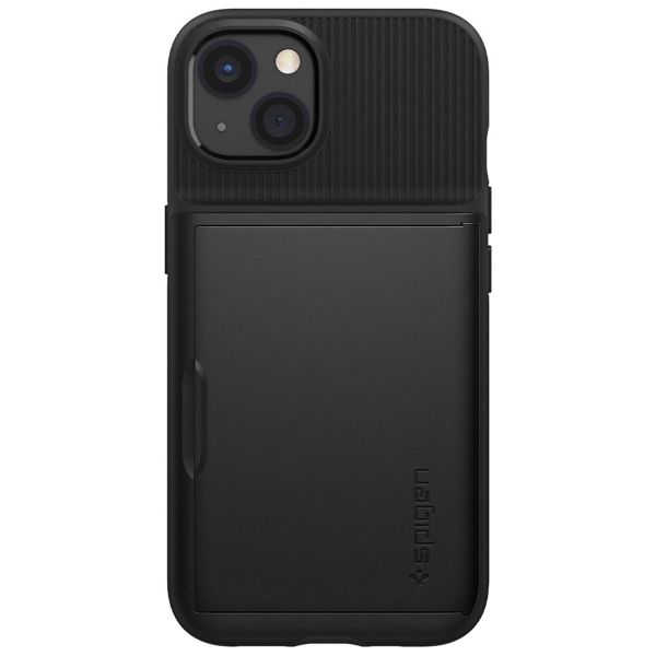 Spigen Coque Slim Armor CS iPhone 13 - Noir