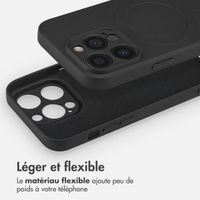 imoshion Coque Couleur avec MagSafe Apple iPhone 14 Pro - Noir