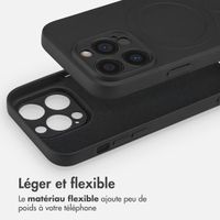 imoshion Coque Couleur avec MagSafe iPhone 14 Pro - Noir