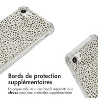 imoshion Coque Design avec cordon Apple iPhone SE (2022 / 2020) / 8 / 7 - Desert Dots