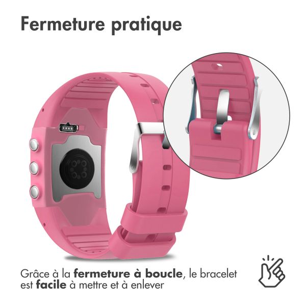 imoshion Bracelet en silicone Polar M400/M430 - Rose