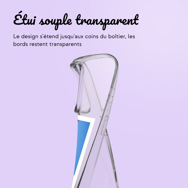 Coque avec votre propre photo et/ou texte Apple iPhone 15 - Polaroid